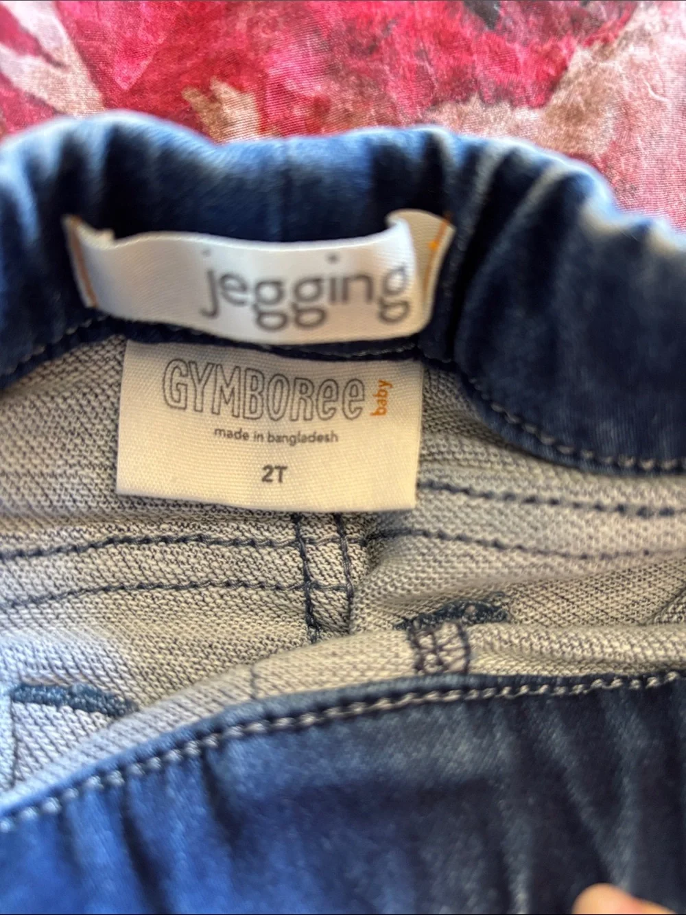 Gymboree Toddler Girls Denim Pull-On Jeggings Blue
